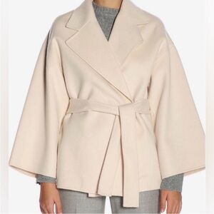Theory Buttercream Luxe Wrap Jacket